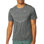 Nike Rise 365 Men's Dri-FIT Short-Sleeve Running Top Color: Smoke Grey/Heather Size: XL